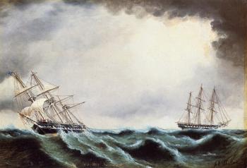 詹姆斯 E 巴特斯沃思 Two Clipper Ships